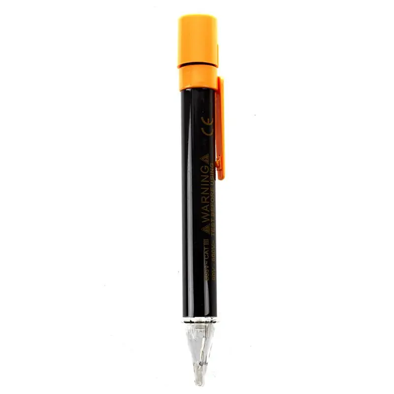 

Non-Contact Voltage Detector Electrical Circuit Wire Tester Pen AC90~600V AF Grey yellow