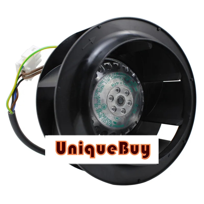 Кулер процессора для Ebmpapst R2E133-BH66-26 230V 24W вихревой центробежный вентилятор охлаждения