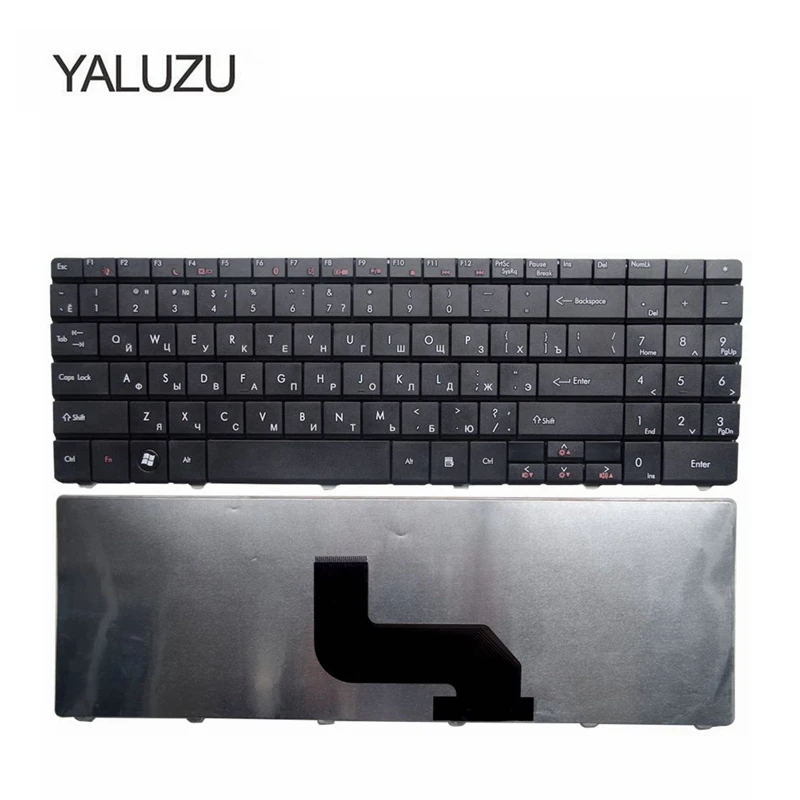 YALUZU русский ноутбук клавиатура для шлюза NV52 NV53 NV54 NV78 NV79 NV56 NV58 NV59 LJ61 LJ63 LJ65 LJ67 LJ71 LJ73 LJ75 TJ61
