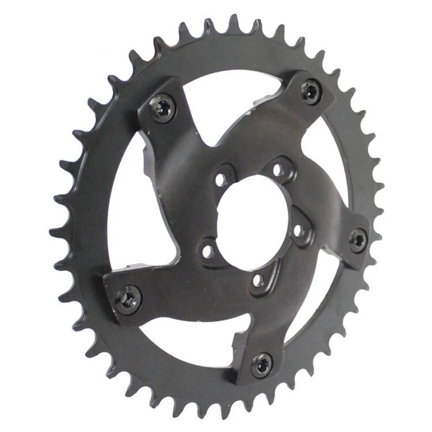 Настраиваемый 42T цепное колесо для BAFANG 48V 1000W BBSHD BBS03 среднемоторный привод велосипедный шатун 42T цепное колесо