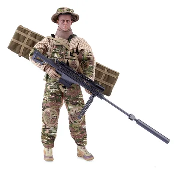 

30cm 1:6 Realistic Soldier Military Model Toy Gift with Movable Joint for Children - All Terrain Sniper