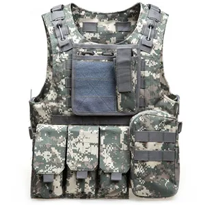 ACU CAMOUFLAGE Безопасность тактический жилет Outlife USMC страйкбол CS военный Molle боевой штурмовой плиты Перевозчик верхняя одежда охотничий жилет - Цвет: ACU CAMOUFLAGE