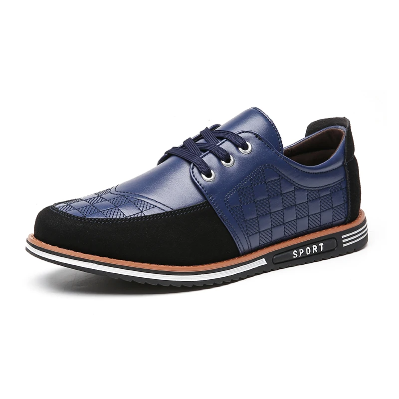 Designer Fashion Men Leather Casual Shoes Italian Luxury Male Dress Work Flats Moccasins Homme Driving Leisure Oxfords Man | Обувь