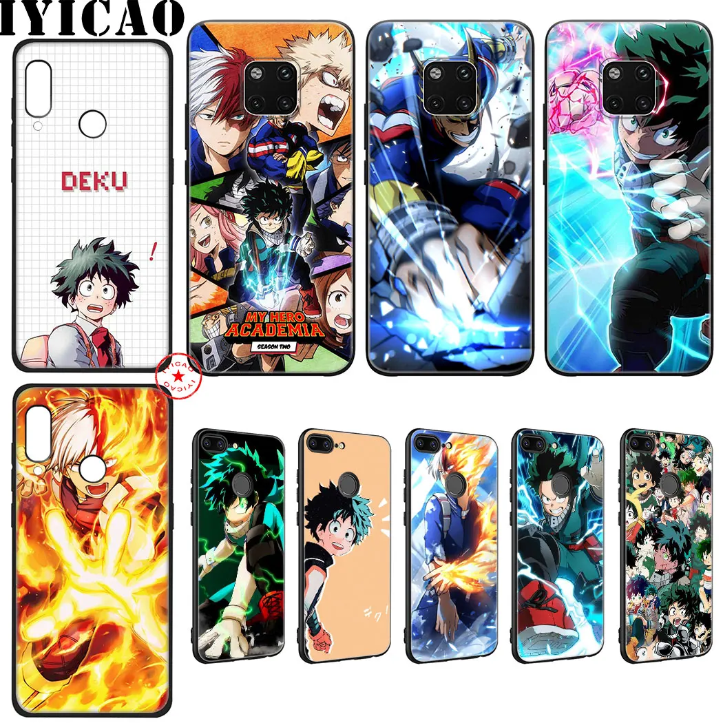 Мягкий силиконовый чехол My hero academic для Huawei Nova Smart 5 5T 5i 4E 4 3i 3 2i 2 Lite Mate 30 20 10 Pro |