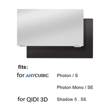 

Resin Edition 135mm x 80mm (Compatible with for Anycubic Photon for Photon S for Qidi Shadow 5.5S) Resin Flex Plate1