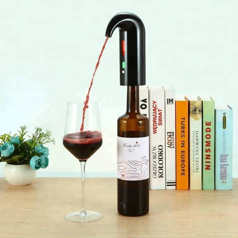

New Trending Instant Electric Wine Aerator Decanter Red Wine Sober