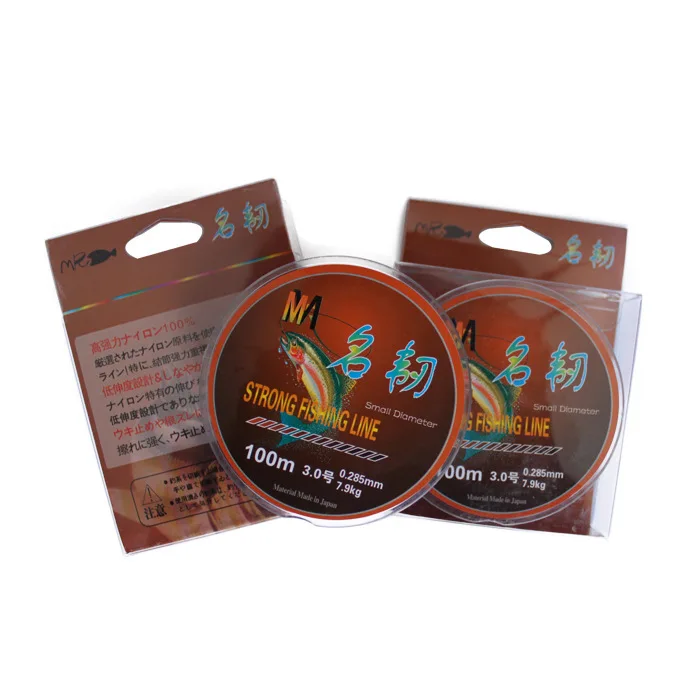 

A Ductile 100 M Fishing Line Nylon Thread Mainline Strands Wear-Resistant Ultra-strength Tension Angling Supplies