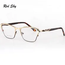 Оптические очки, оправа для очков для мужчин и женщин, кошачий глаз, очки по рецепту, оправа с кристаллами и бриллиантами, роскошная брендовая дизайнерская оправа