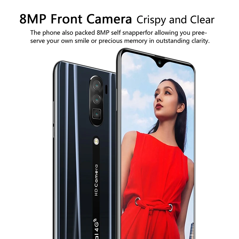 Rino ram 3G rom 64G полноэкранные смартфоны с системой Android OS 9,1, две sim-карты, 4G телефоны, штепсельная вилка европейского стандарта