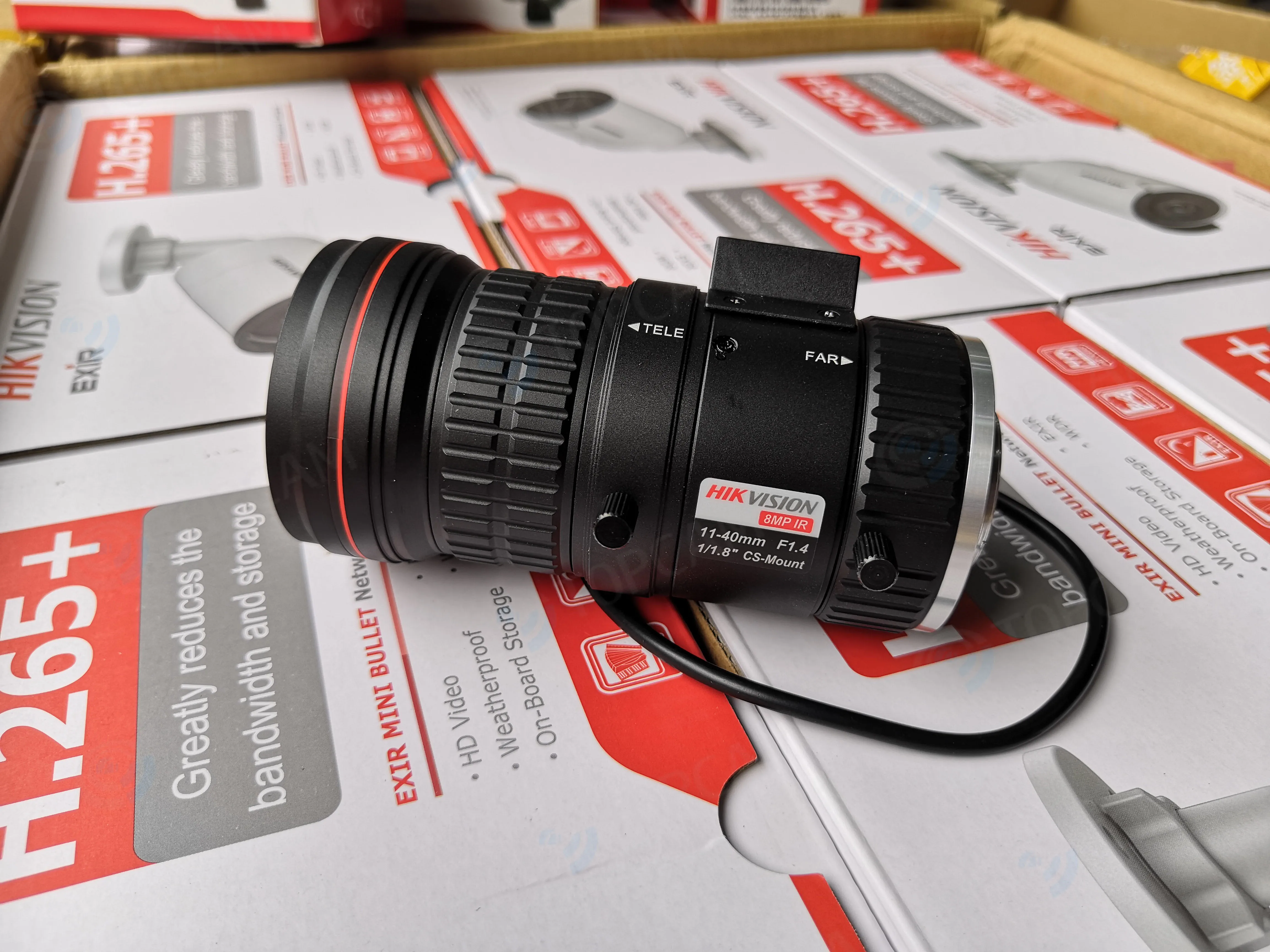 Оригинальная система видеонаблюдения Hikvision объектив HV1140D-8MPIR Vari-focal DC Авто Ирис постоянная диафрагма 8MP IR CCTV объектив камеры наблюдения