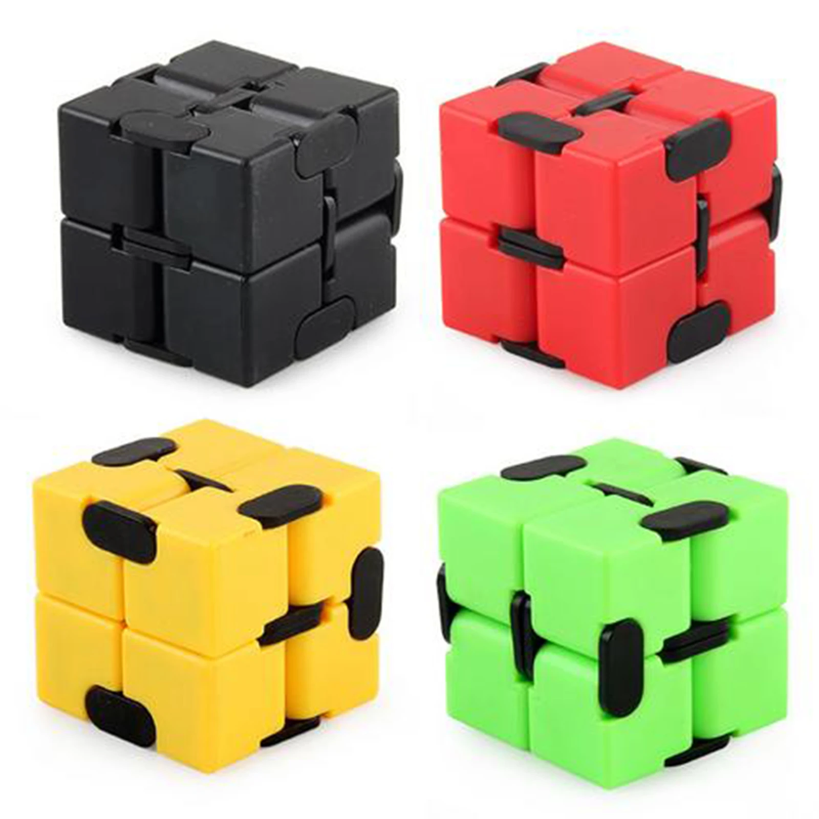 Fidget Toys Infinity Cube Puzzle Sensory Toy Children's Fingertips Decompress Portable Lightweight Magic Square Antistress