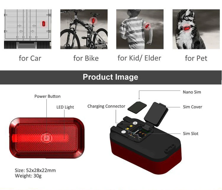 Автомобильный GPS трекер автомобильный и мотоциклетный многоцелевой Мобильный