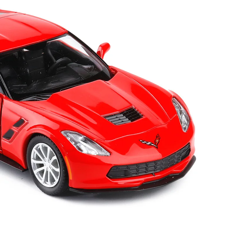 Ma Ke da 1:36 Corvette C7 металлическая модель автомобиля, детская игрушка 554039 в коробке