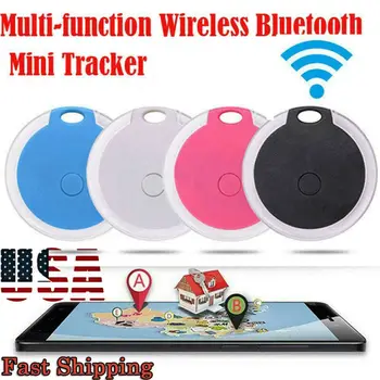 

Bluetooth Mini GPS Tracker Anti-Lost Alarm Remote Finder Device For Pet Kids Key