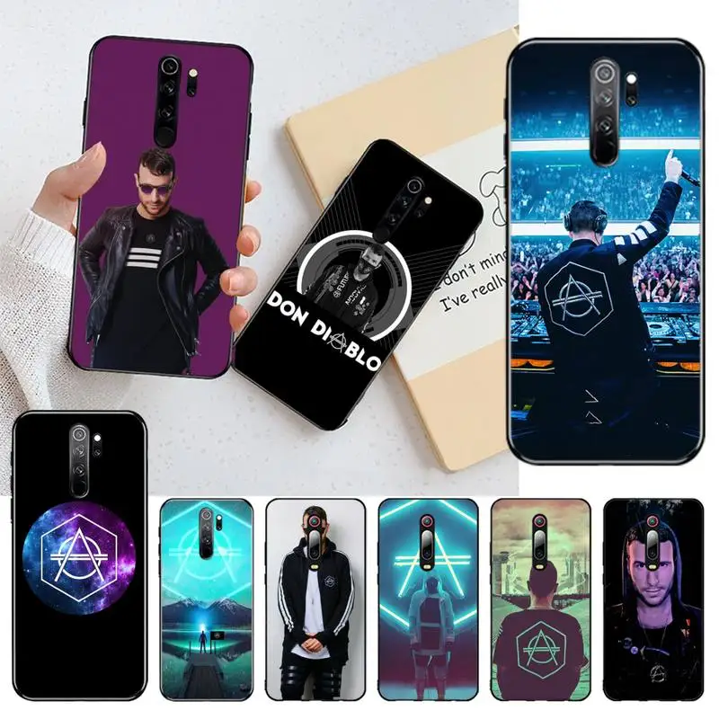 Don Diablo DJ DIY phone Case cover Shell for Redmi Note 9 8 8T 8A 7 6 6A Go Pro Max K20 K30 | Мобильные телефоны и