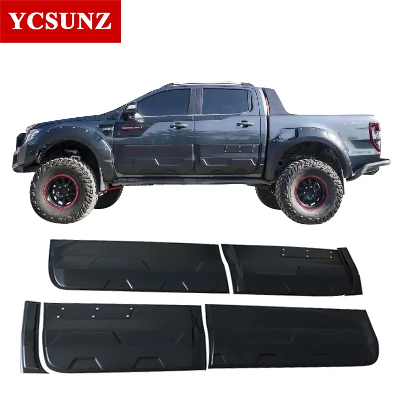 6 шт./компл. внешние фотообои для FORD RANGER T6 T7 2012 2019 Wildtrak с двойной кабиной|Обвесы| |