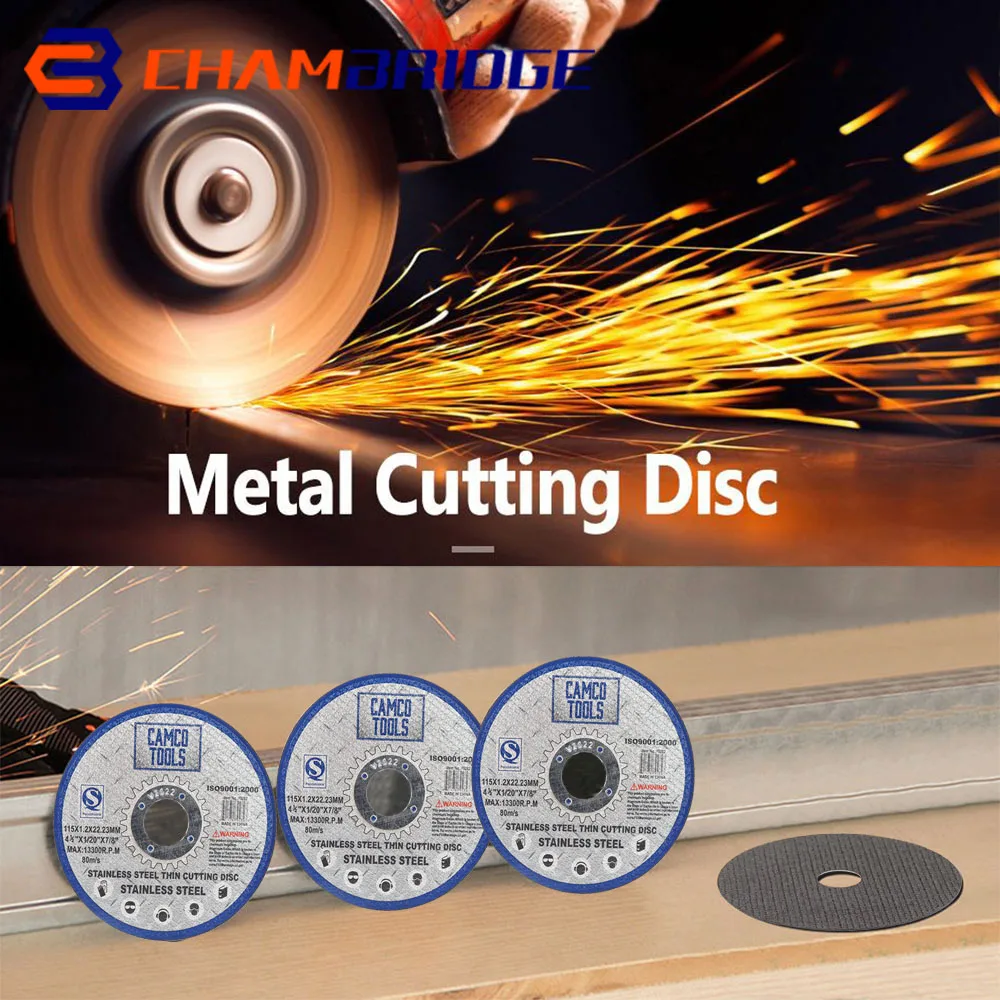 115mmThin Metal Cutting Disc Angle Grinder Stainless Steel Cut Off Wheels Double Mesh Flap Sanding Grinding Disc Polishing Piece