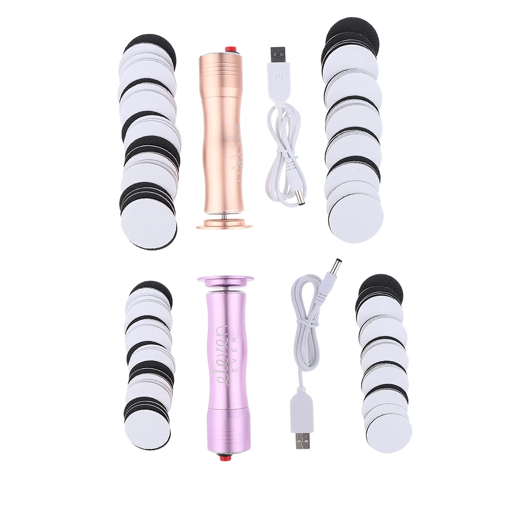 Professional Electric Foot Callus Remover Shaver for Feet Dry Hard Dead Skin & 60pcs Replacement Sandpaper Disk Sanding Pad