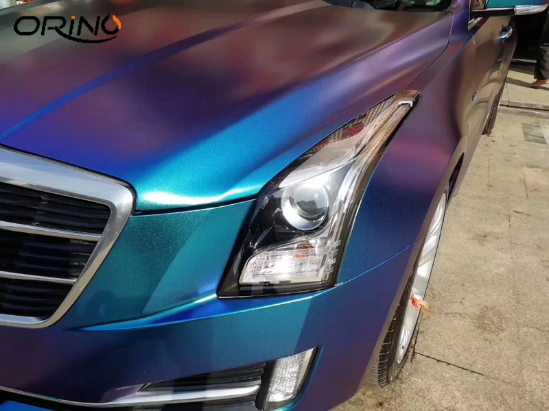 Chameleon Pearl Metallic Vinyl Film Wrap-1