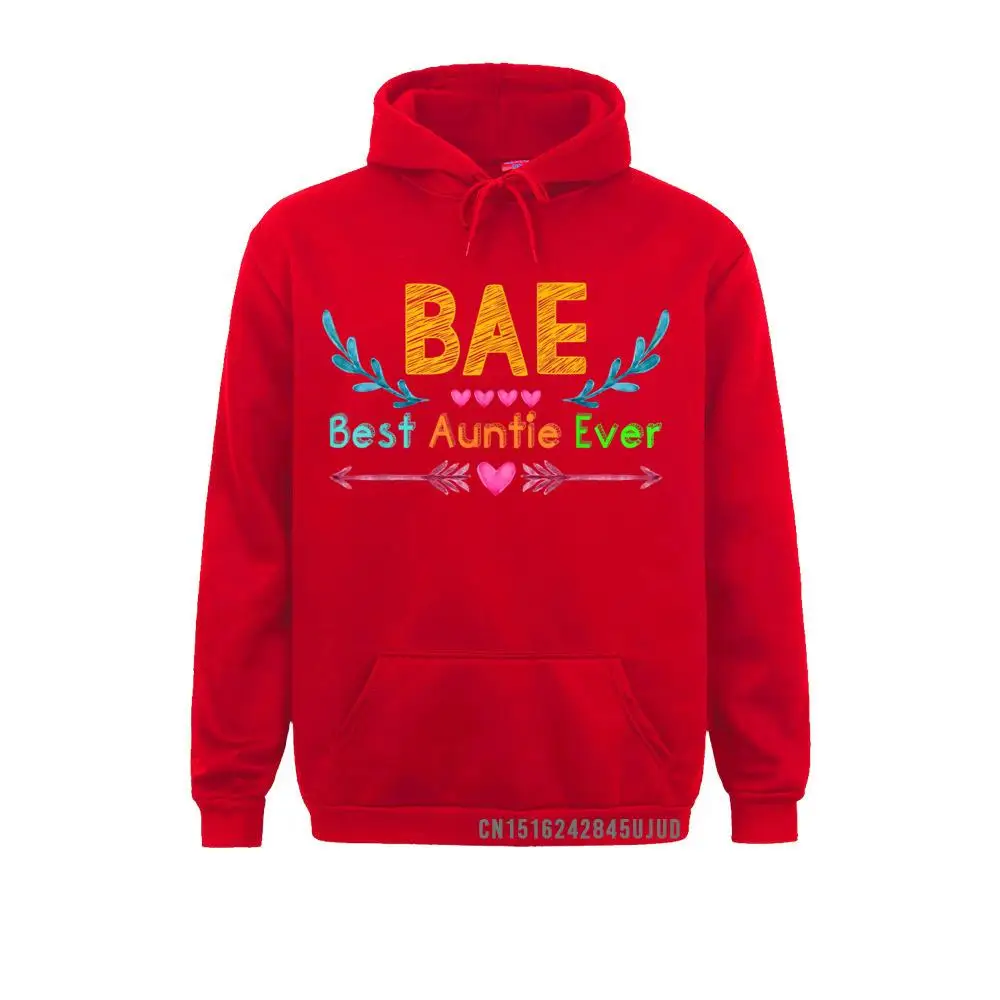 Funny BAE Best Auntie Ever Proud Aunt Novelty Hoodies New Arrival