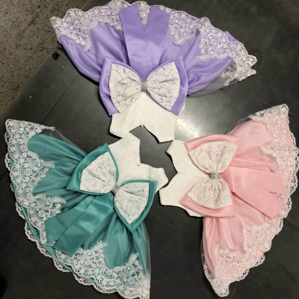 Baby Girls Clothing Dress Flower Christening Gowns Baptism Clothes