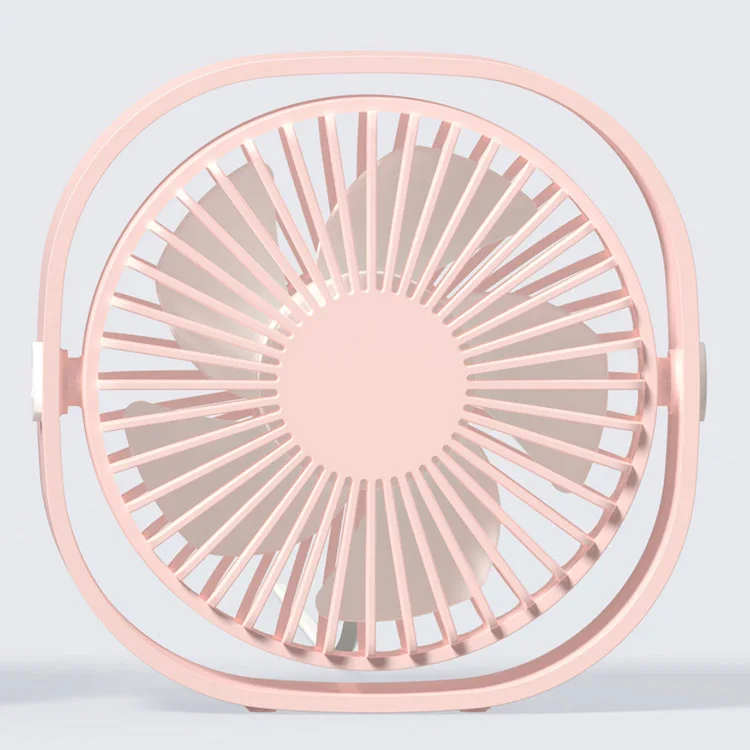 Pink Hobbylan 360 ° Мини Вентилятор охлаждения портативные настольные USB вентилятор 3 скорости для офиса Вентилятор охлаждения автомобиля дома d20 - Цвет: Pink