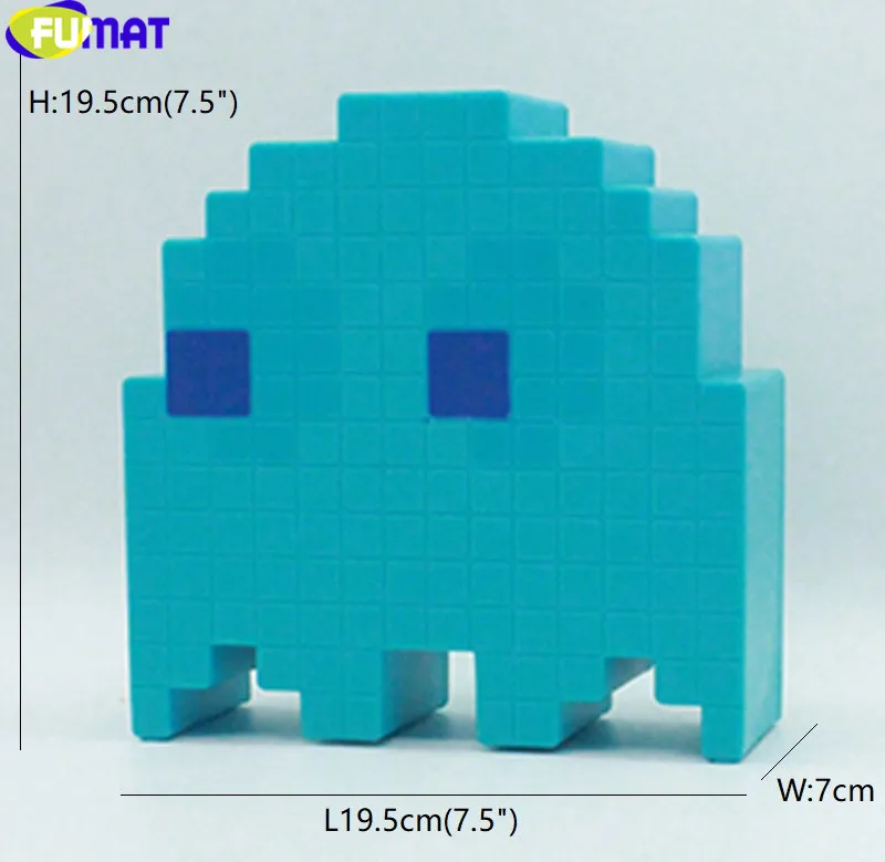 FUMAT мультфильм USB Pac-man игровой тематический цветной ночной Светильник СВЕТОДИОДНЫЙ призрак светильник s спальня детская комната праздник украшение дома ночной Светильник s