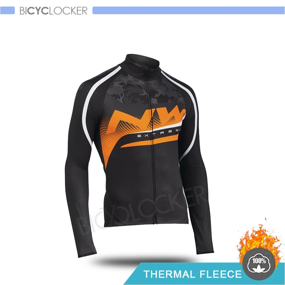

Ropa Ciclismo Winter Cycling Jersey Men's Pro Team Jacket Thermal Fleece Long Sleeve Quick-dry MTB Road Bike Clothing Keep Warm