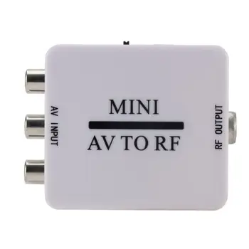 

2020 New Mini Video Converter Box AV to RF Video Adapter Support RFAV To RF Scaler