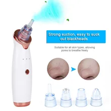Электрический вакуумный аппарат для удаления черных точек, набор для очищения кожи лица, очиститель акне, очиститель пор и черных точек, инструмент для удаления акне
