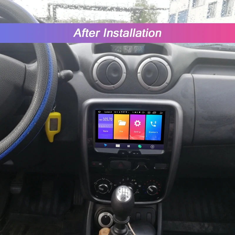 Clearance AUTOTOP 1 Din Duster Android 9.0 Car Radio Cassette For Renault Dacia Lodgy Logan Duster Sandero Multimedia Player DVD GPS Navi 4