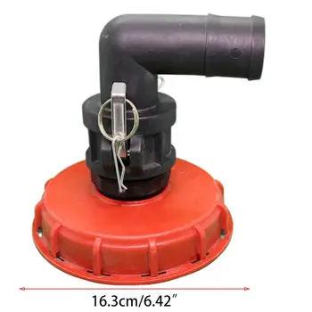 

IBC Tank Cap Cover Lid Bung Adapter with Water Ventilation Connector Plug Ball B0KB