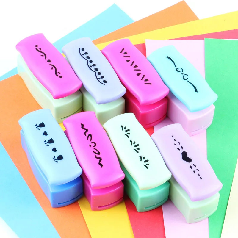 

Hand-Held Flower Hole Punch DIY Border Paper Craft Punch For Scrapbooking Puncher Machine Paper Cutter DIY Tools Office Supplies