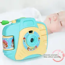 Ребенок проекция моделирование камера игрушка ребенок ABS Портативный оригинальность без памяти мультфильм звук светильник Образование головоломки