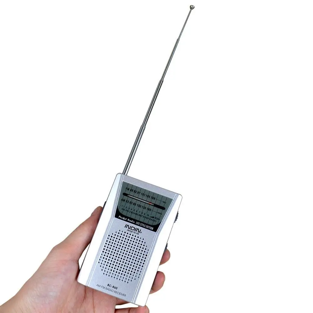 Портативное карманное цифровое радио AM/FM стерео встроенный динамик