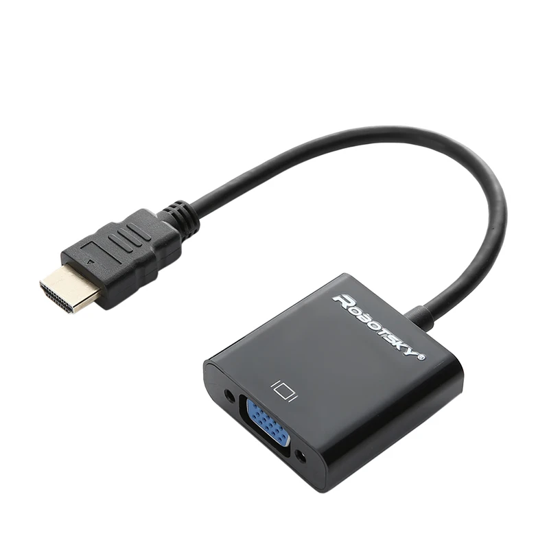 

HDMI Male to VGA Female DS Video Converter IU Adapter Cable For PC DVD