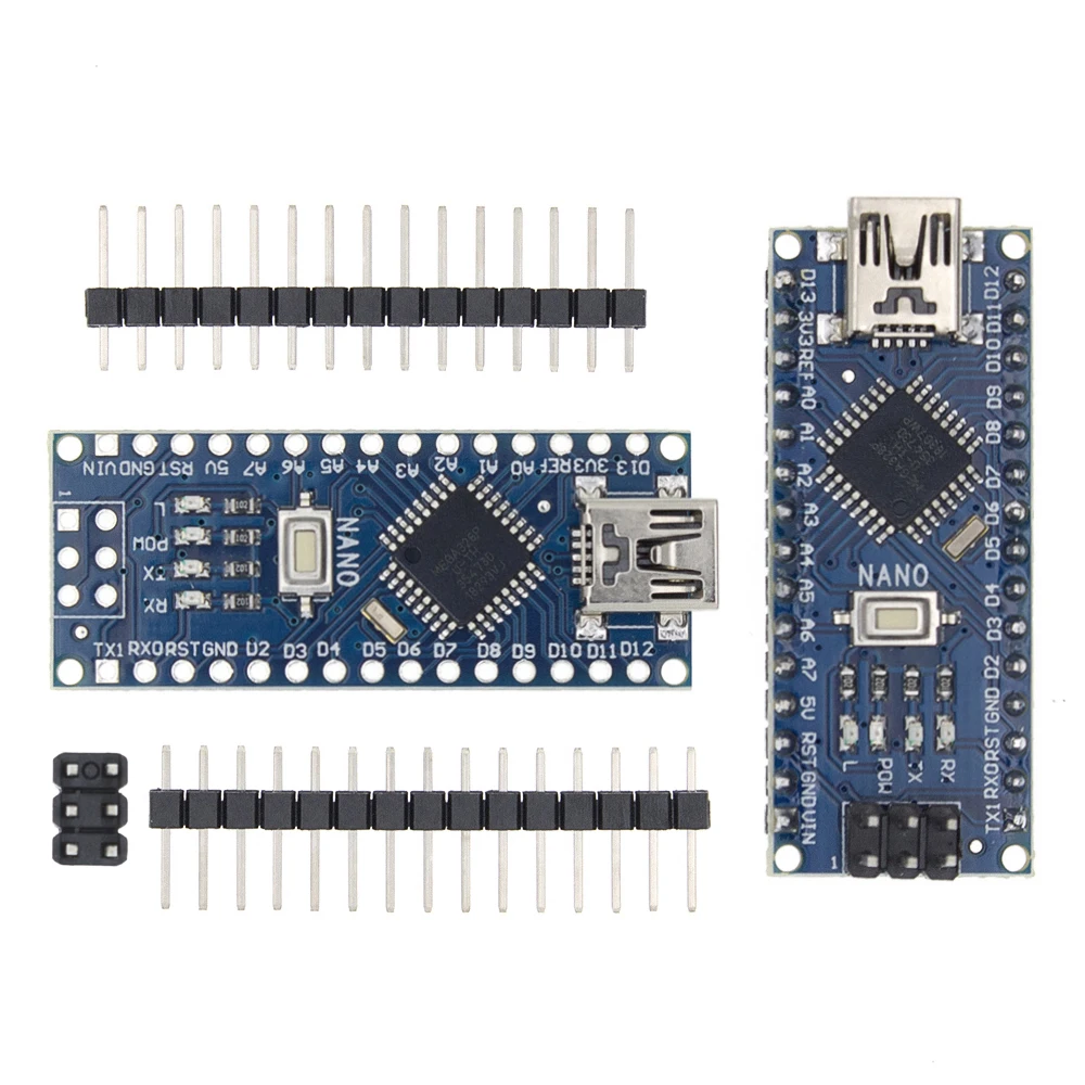 Контроллер ATMEGA328P Nano 3 0 совместимый с драйвером USB nano CH340 16 МГц без кабеля arduino 100