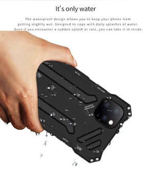

Aluminum Metal Cover Case for iPhone11 11 Pro Max 11 Pro XS XR Phone Cases Gundam Life Waterproof Shockproof