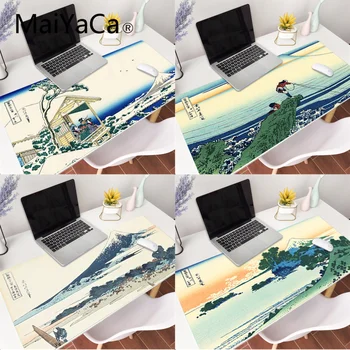 

MaiYaCa Japanese Mount Fuji Koi Beautiful Anime Mouse Mat Gaming Mouse Pad Large Deak Mat for overwatch/cs go/world of warcraft