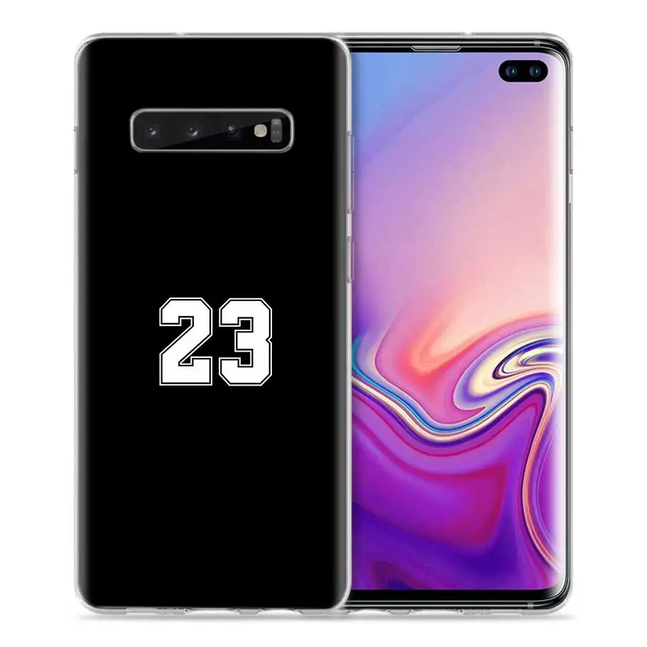 Баскетбол 23 24 чехол для samsung Galaxy S10 5G S10e S8 S9 S7 Note 8, 9, 10, J4 J6 плюс J5 J8 J3 силиконовый чехол для телефона