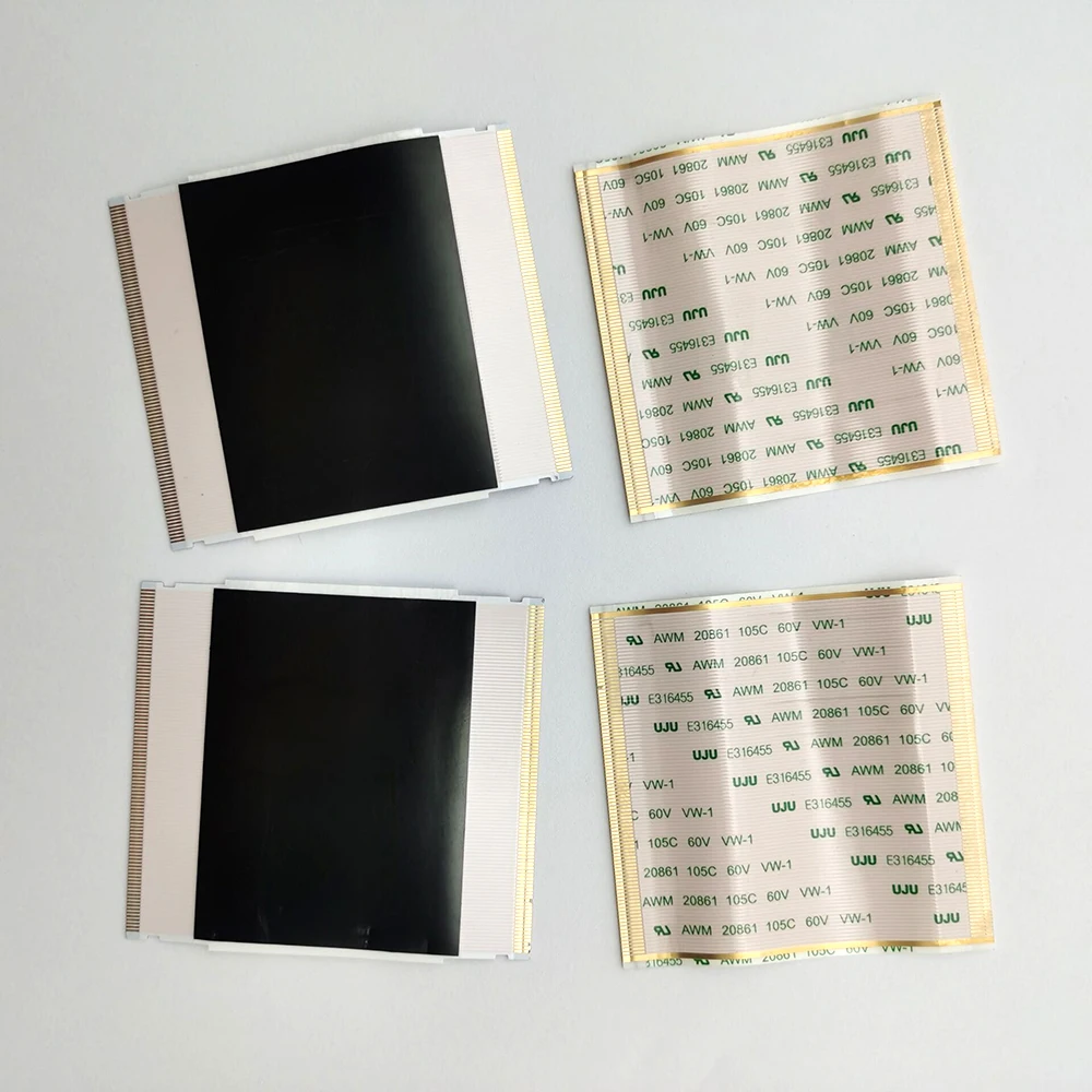 96Pin Flex Cable for T CON Board 6cmX5cm Without Lock Ribbon Cable Flexible Cables TV Logic Board Connector LCD Screen TV Flex