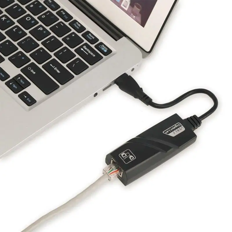 USB 3,0 до 10/100/1000 Мбит/с гигабитный RJ45 Ethernet LAN сетевой адаптер Gigabit USB3.0 Ethernet адаптер R19