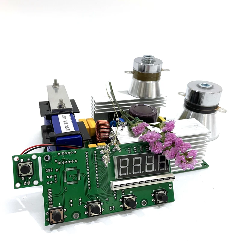 40KHZ 500W Frequency Ultrasonic Cleaning Generator PCB For Electronic Industry Metals Parts