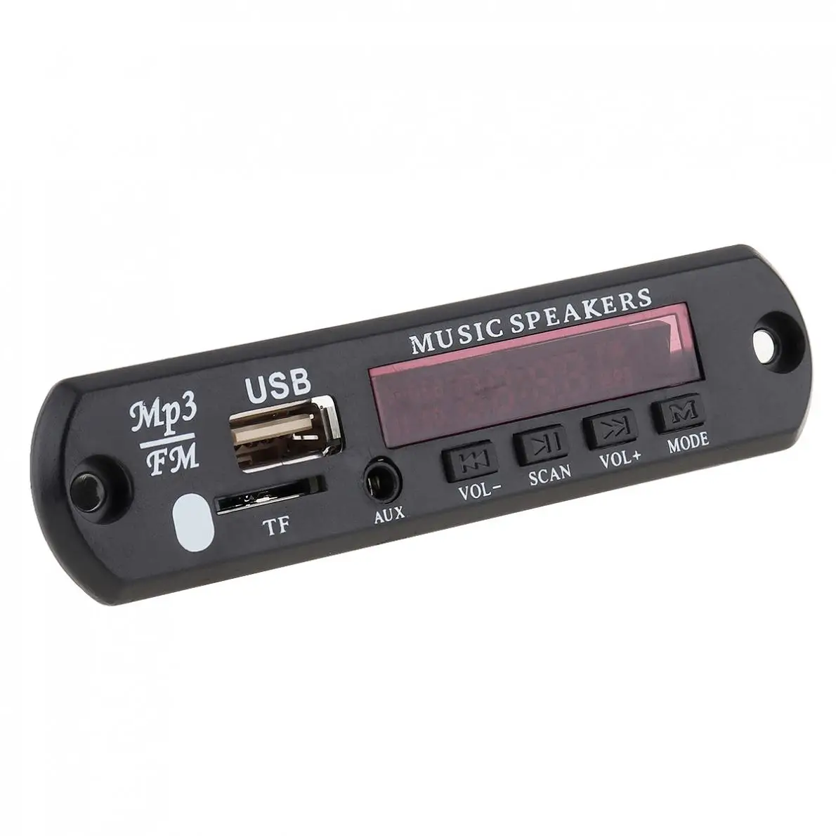 USB / SD AUX аудио MP3 декодер с цветной вспышкой 5 В поддержкой SD/AUX для семейного