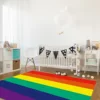 Stripes Colorful Rainbow Flag Lgbt Carpets for Living Room Bedroom Area Rug Kids Room Play Mat 3D Printed Home Large Carpet ► Photo 3/6