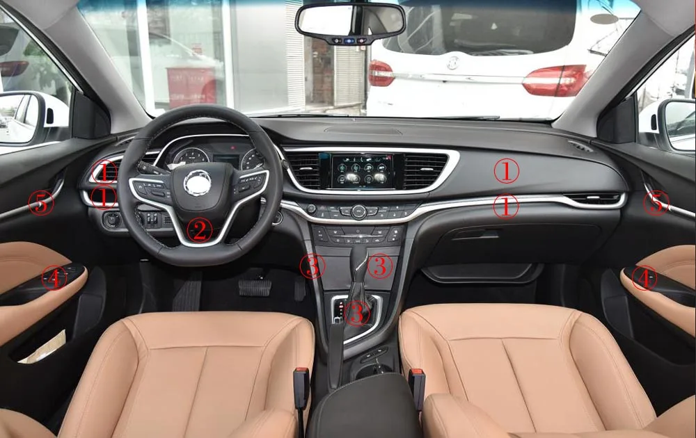 Numbers in car