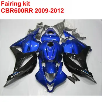 

OEM quality Motorcycle Fairing Kit For HONDA CBR600RR 2009 2010 2011 2012 CBR 600 RR Blue Black ABS Fairings 09-12 XF42
