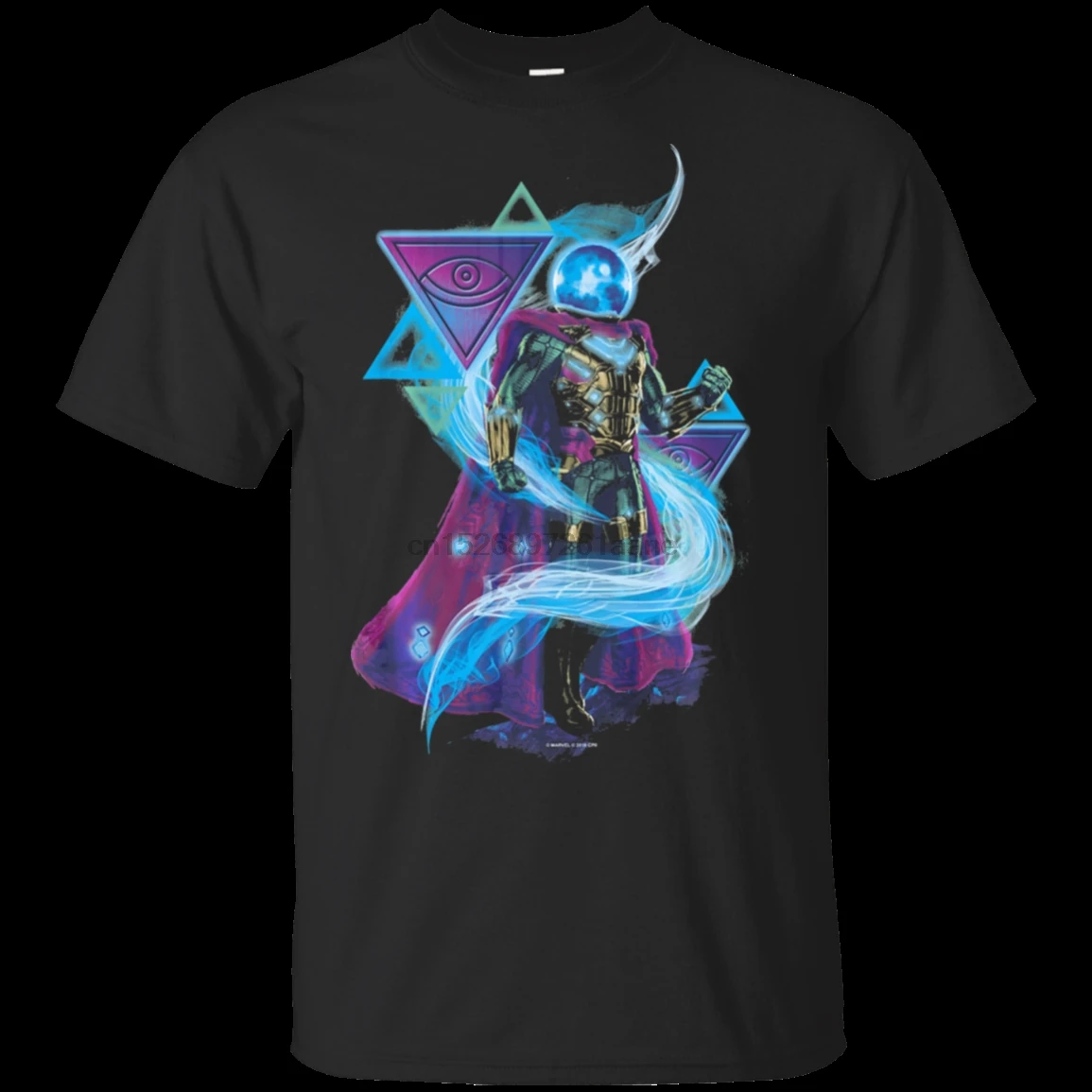 

Fashion Shirt For Men Spider-Man Far From Home Mysterio Abstract T-Shirt