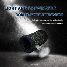 Игровой рукав для большого пальца телефона, влагостойкий, дышащий, против пота, для пальцев, PUBG, мир, Элитная игра, занятие, сенсорный экран, большой палец, геймпад