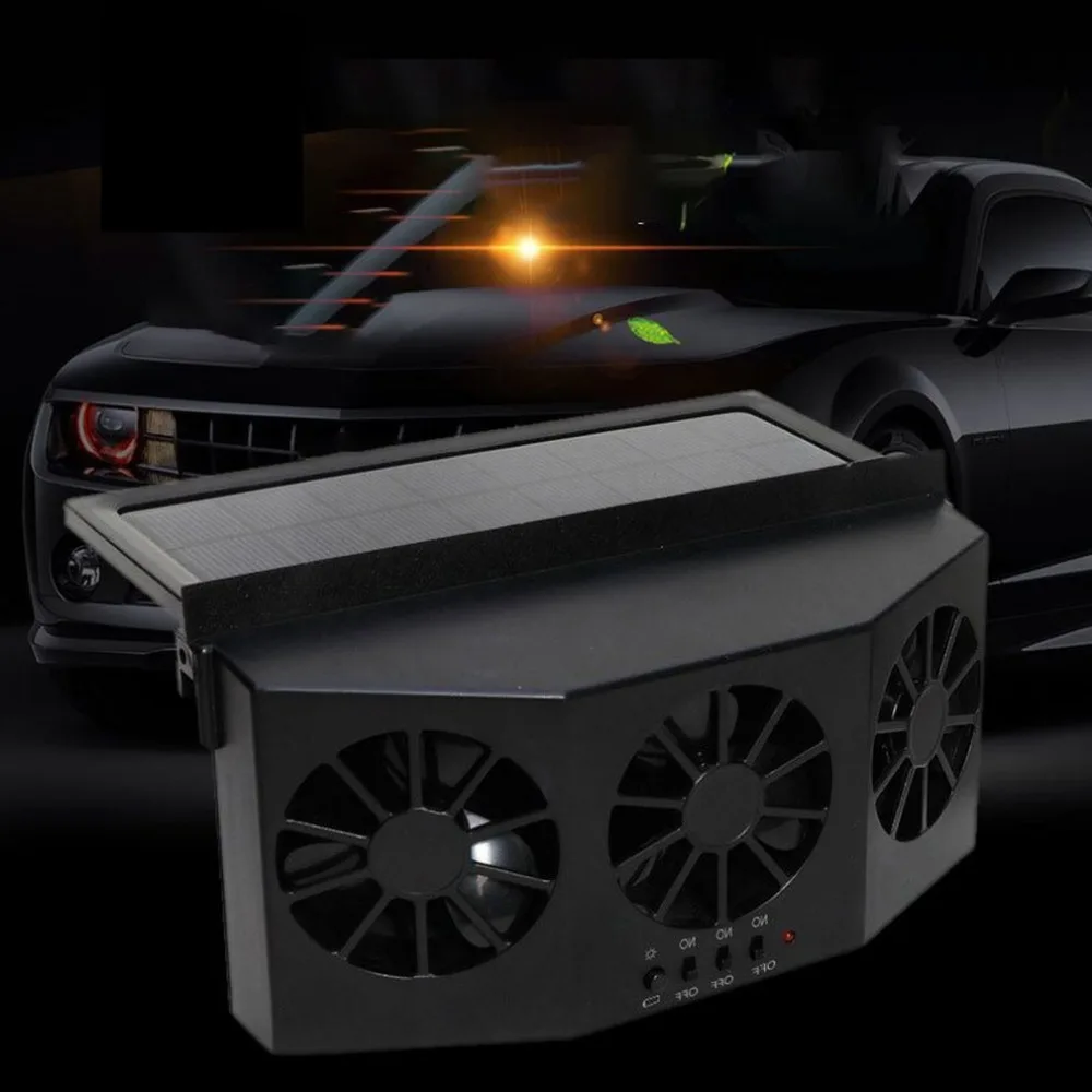 Car Ventilation Fan Solar Car Ventilation Fan Car Exhaust Fan Car Desuperheater Car Cooling Artifact